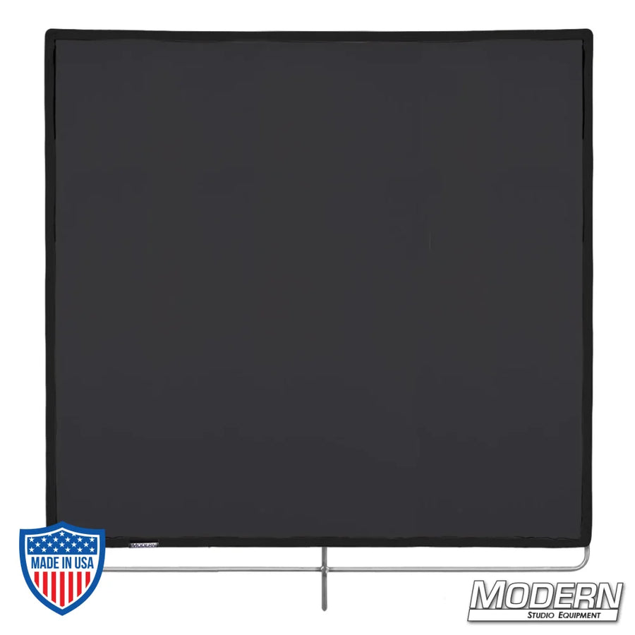 40" x 40" black artificial silk scrim for film grip and rigging equipment