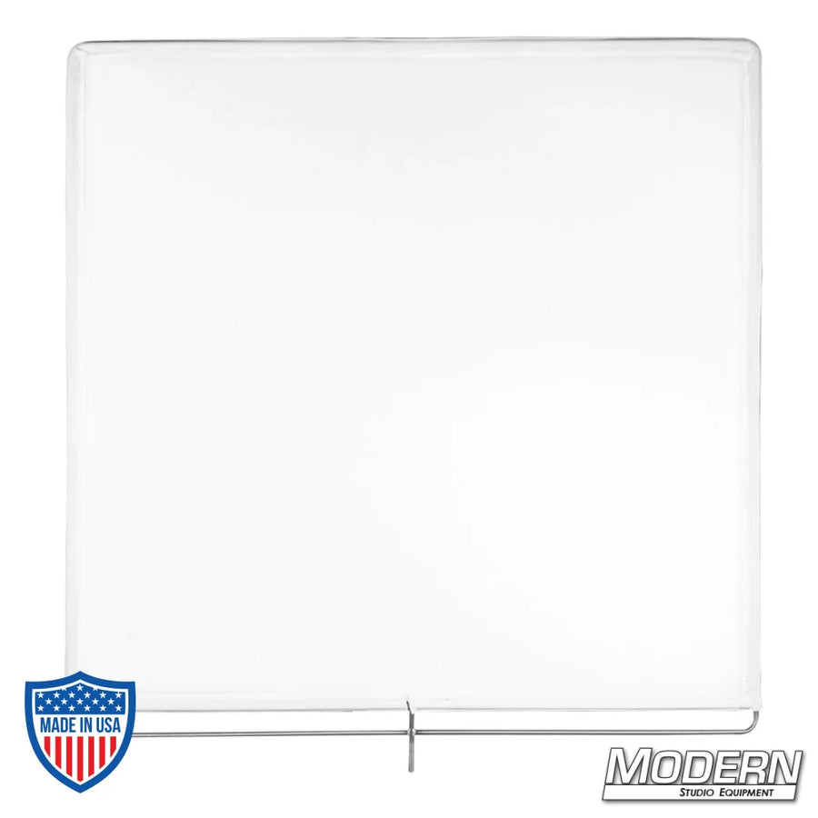 40" x 40" Ultrabounce® for film grip and rigging, providing opaque material with soft white bounce and black negative fill sides.