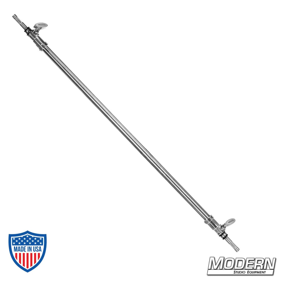 45-1/2" 2-Way Telescoping Baby Arm for film grip rigging, extends to 80"es, ideal for versatile studio equipment needs.
