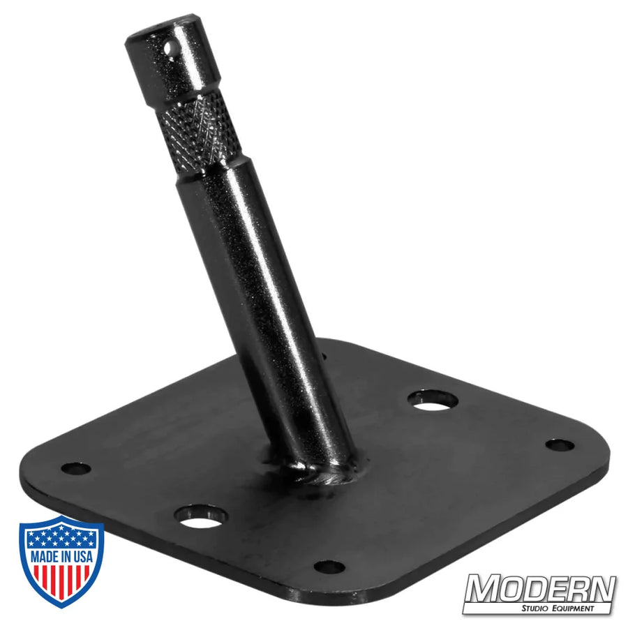 45° Baby Cheater Nail On Plate - Black Zinc