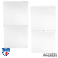 48" x 48" Magic Cloth® Floppy with stainless steel frame for film grip and rigging, opens to 48" x 96".