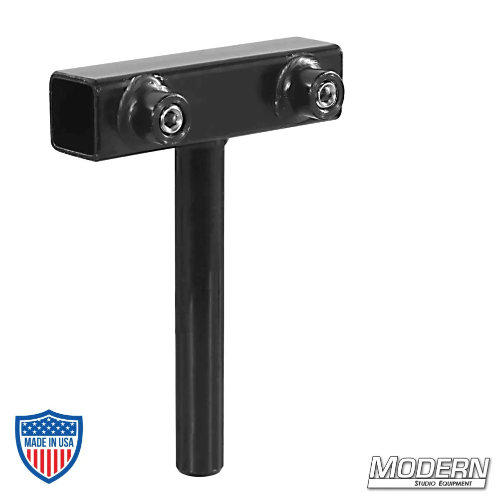 5/8" Pin For 3/4" Square Tube - Black Zinc With Set Screws