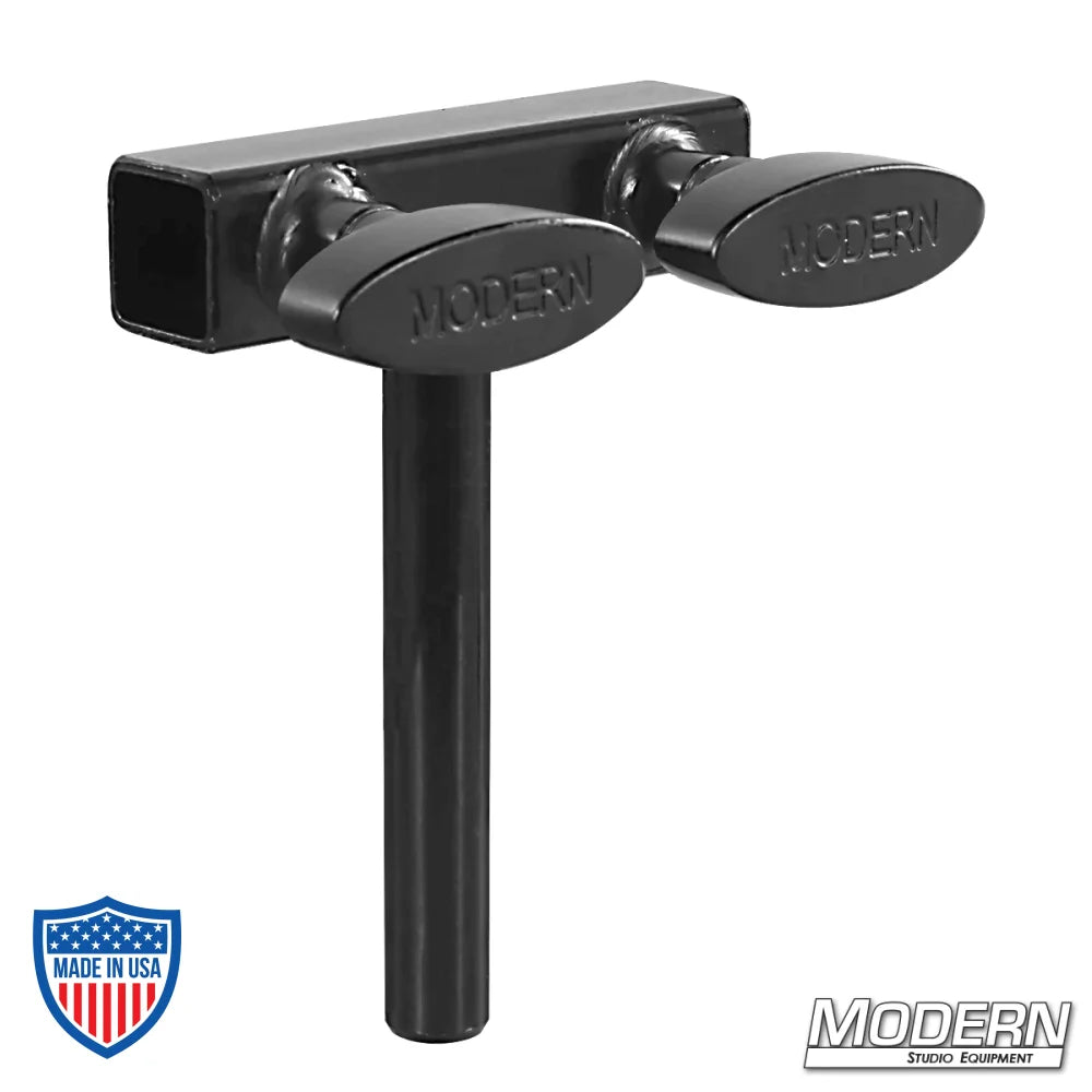 5/8" Pin For 3/4" Square Tube - Black Zinc With T-Handles