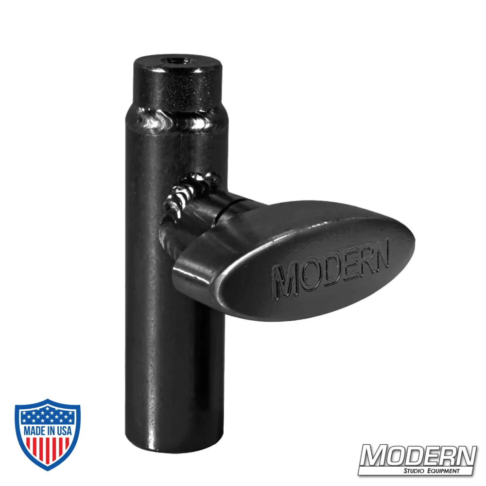 5/8" Receiver With 1/4" Female Thread - Black Zinc