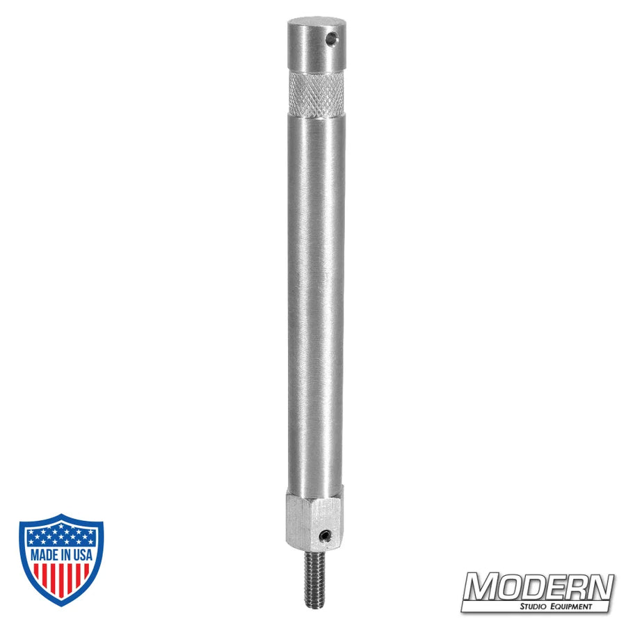 6" Aluminum Baby Pin With 1/4" Male Thread