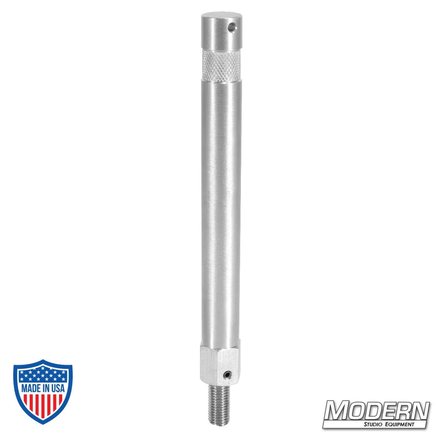 6" Aluminum Baby Pin With 3/8" Male Thread