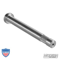 6" Aluminum Baby Pin With Keeper Collar