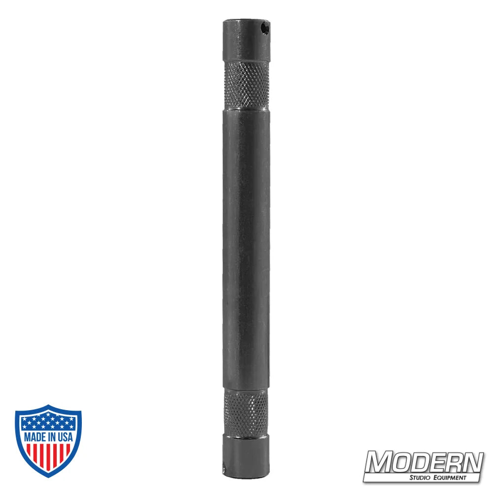 6" Double Headed Steel Baby Pin - Black Zinc