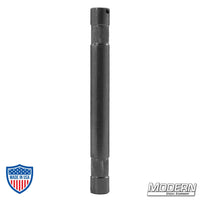 6" Double Headed Steel Baby Pin - Black Zinc