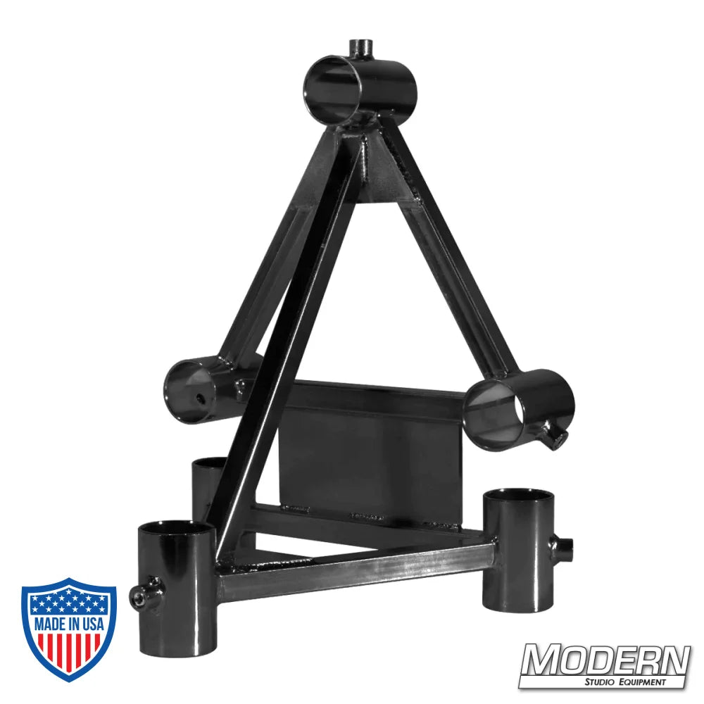 90° Vertical Truss Corner for 1-1/2" Speed-Rail, film grip and rigging equipment for aluminum pipe frames