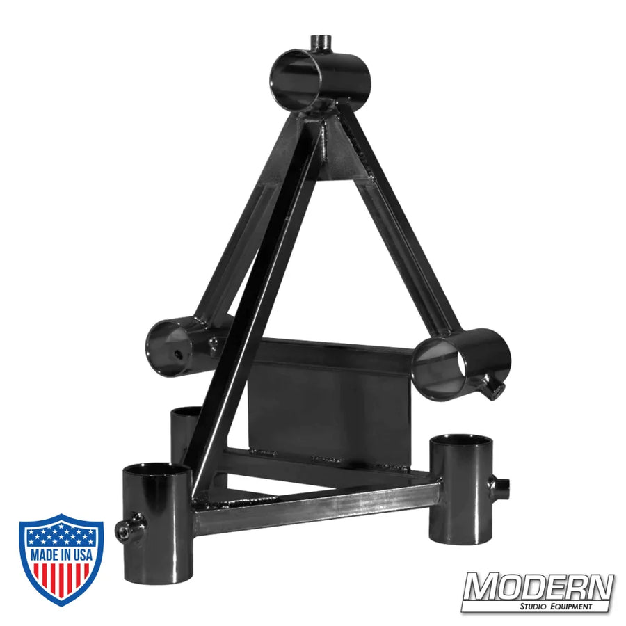 90° Vertical Truss Corner for 1-1/2" Speed-Rail, film grip and rigging equipment for aluminum pipe frames