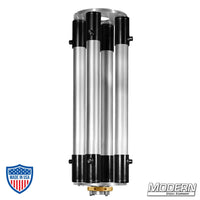 Adjustable Mitchell Riser for 1-1/2" Speed-Rail® - Black Zinc for Film Grip and Rigging Solutions