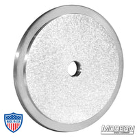 Aluminum washer with step (3/8") for film grip and rigging, used as a spacer for the mitchell.