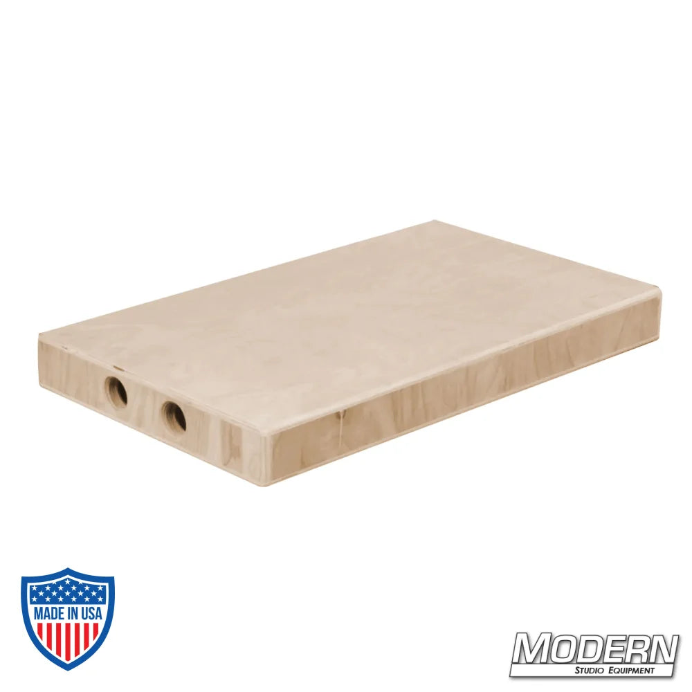 Apple Box - Quarter, crafted from domestic birch and Baltic birch for film grip and rigging, featuring CNC-cut frame for accuracy and smooth finish.