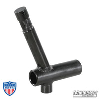 Baby Cheater 5/8" Receiver To 45° Pin - Black Zinc