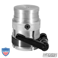 Modern Bazooka Riser - 3-1/2"es for film grip and rigging, Modern Studio Equipment logo