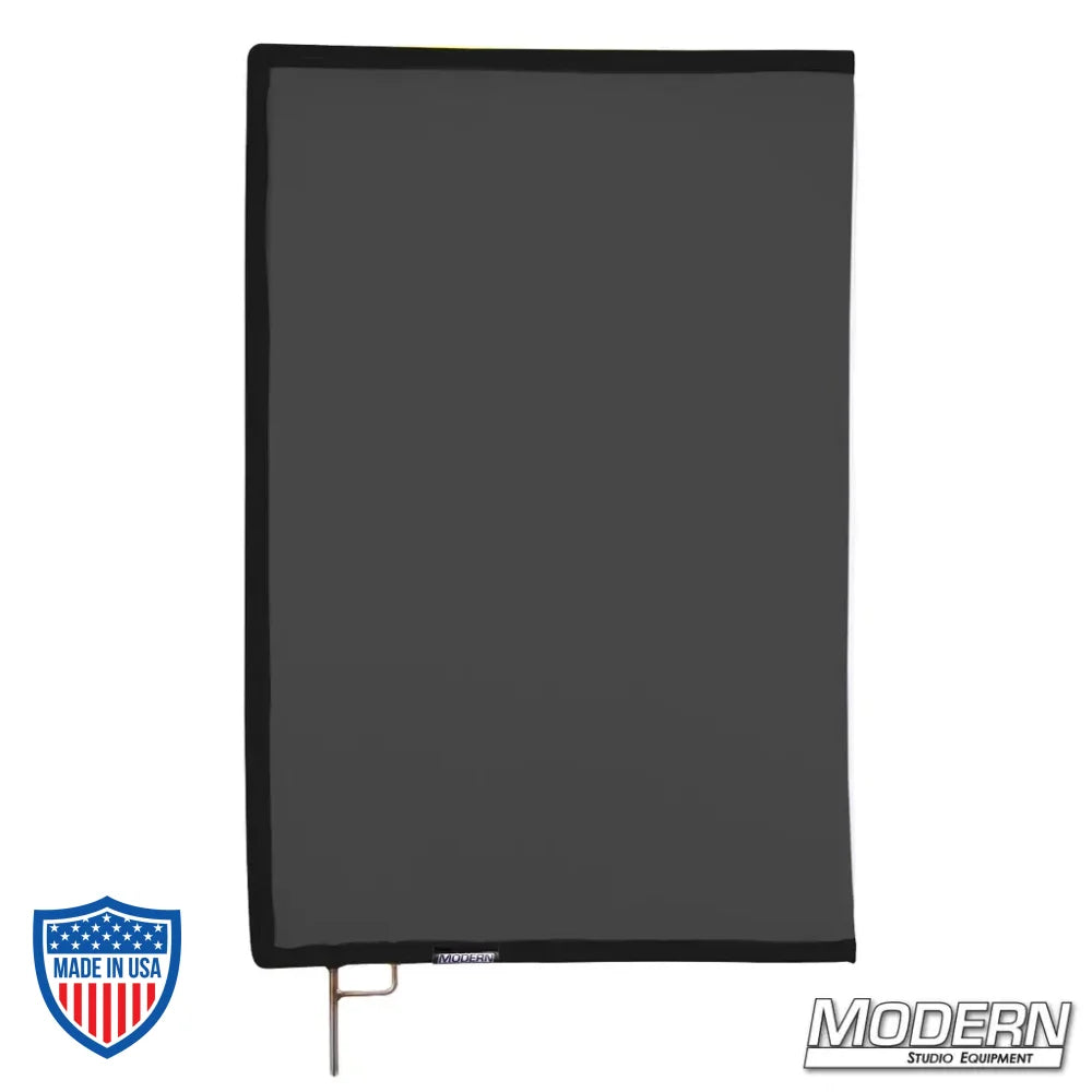 Black China Silk Scrim for film grip and rigging with 304 military-grade stainless frame, diffuses direct light sources and reduces reflectance by 1 stop.