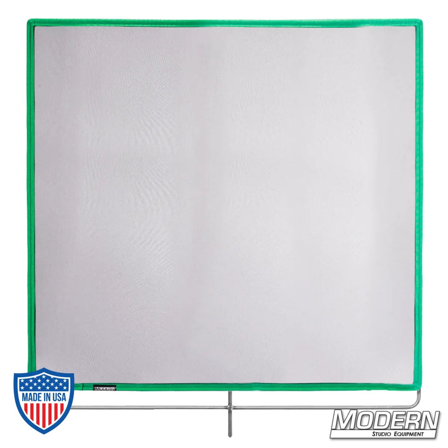 Black Single Scrim 48" x 48" for film grip rigging, reduces light without altering pattern or color temperature.