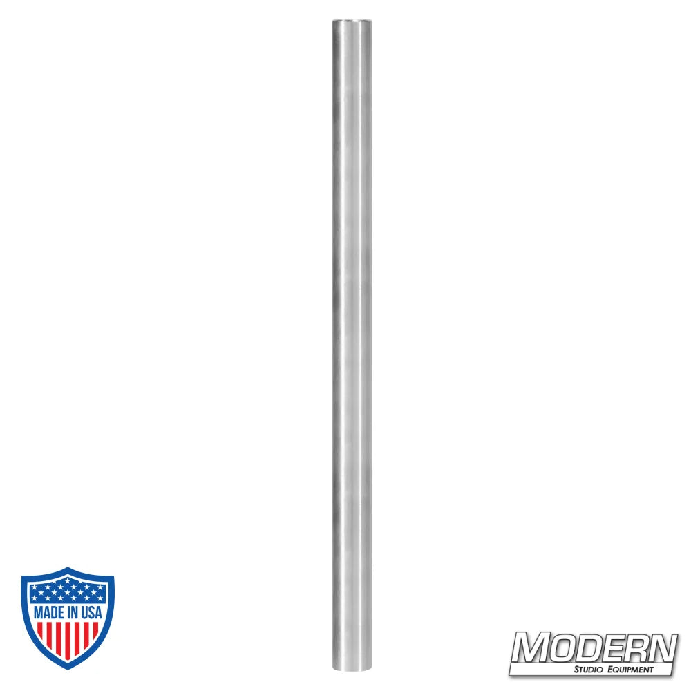 Aluminum camera riser post with 3/8" female threads for film grip rigging