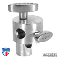 Camera rod starter mini grip head for 5/8" rods, film grip rigging by Modern Studio Equipment