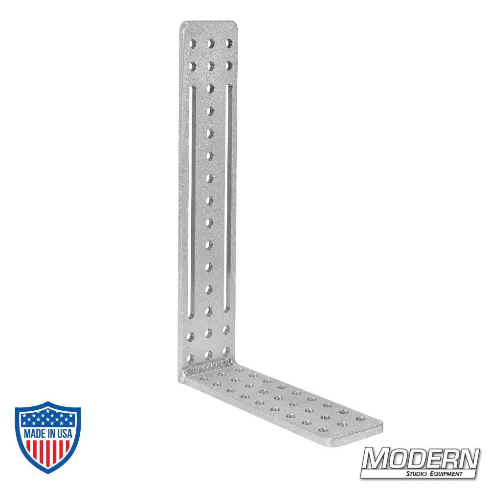 Cheese L-Plate Slider 10" x 16" aluminum rigging tool for film grip applications