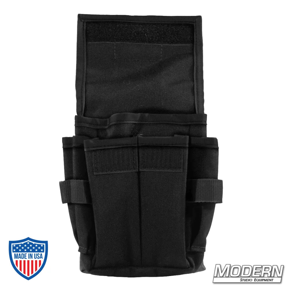 Utility Combination Pouch for film grip rigging, made from durable cordura fabric