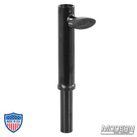 Crab Dolly Seat Riser - 6 Inches - Black Zinc for film grip rigging