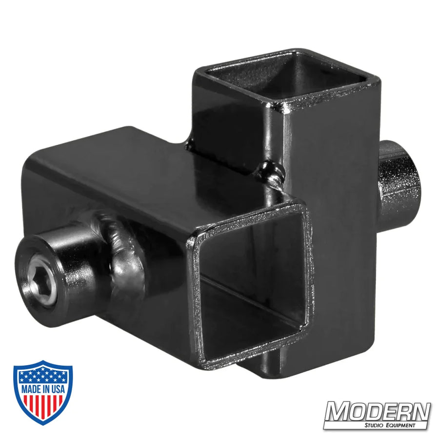 Cross For 3/4" Square Tube - Black Zinc