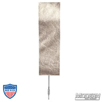 4" x 14" finger frame with fabric cover for film grip rigging, reduces light without altering pattern or color temperature.