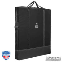 Flag Bag 48" x 48" - Holds 7 Flags/Scrims, Cordura Fabric, Heavy Duty Zipper - for Film Grip and Rigging