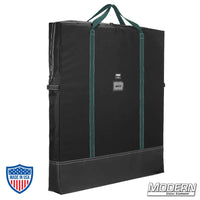 Flag Bag 48" x 48" with heavy duty zippered closure and carrying handles for film grip rigging equipment