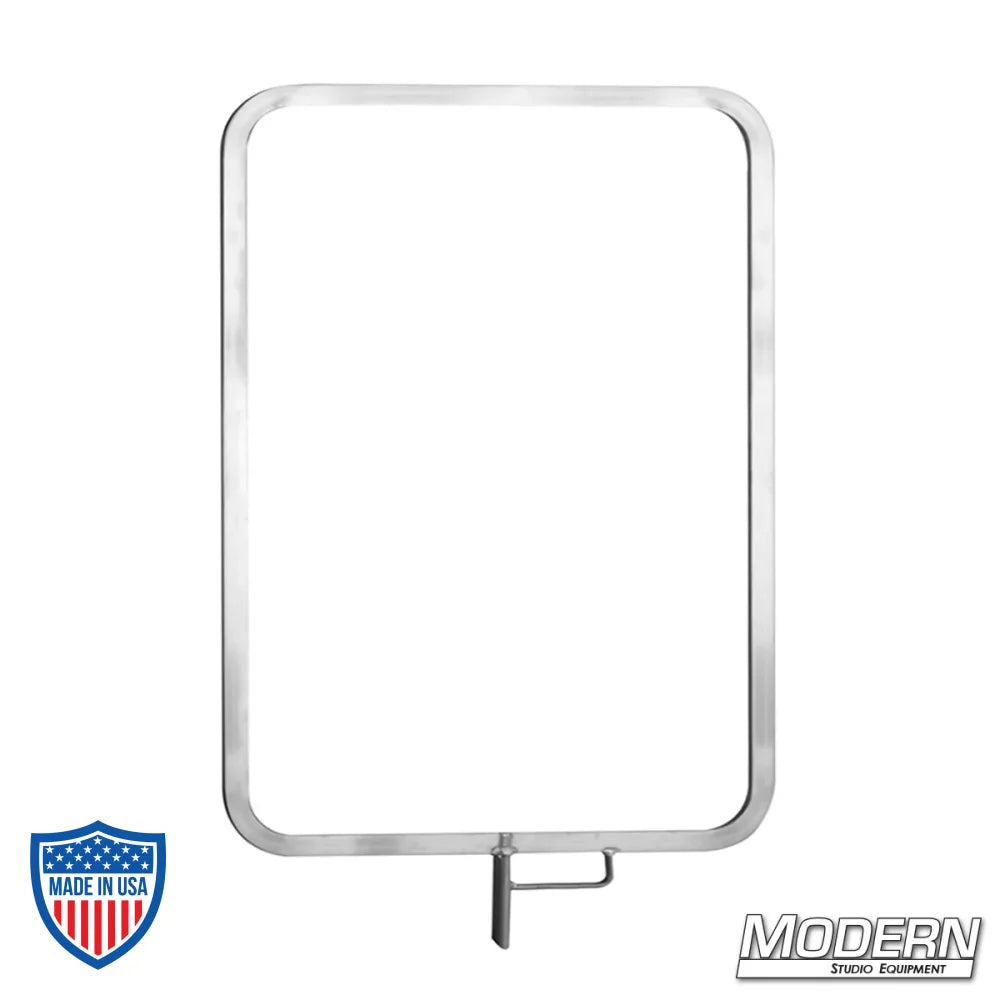 Aluminum flat gel frame for film grip and rigging.