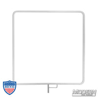 Aluminum flat gel frame for film grip and rigging