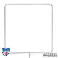 60" x 60" aluminum flat gel frame for film grip and rigging