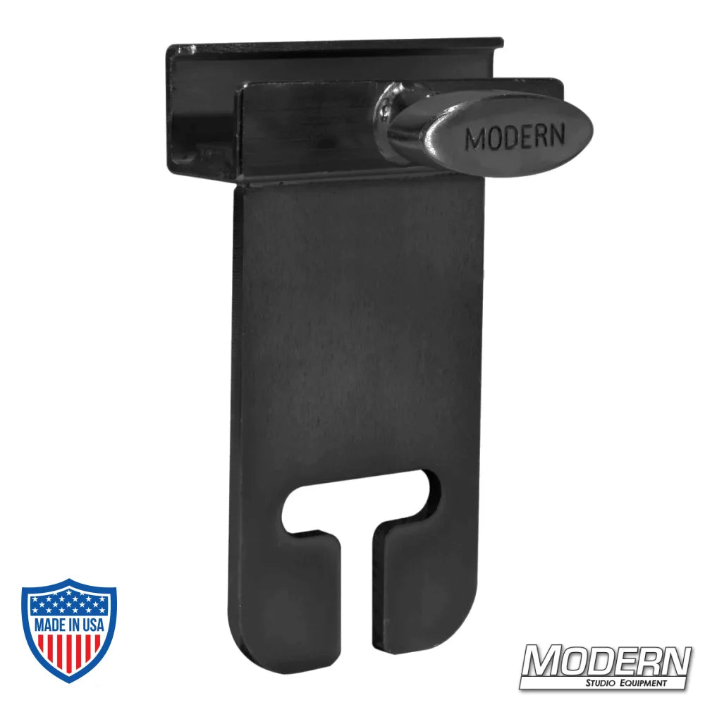 Flip Flop Ear For 3/4" Square Tube - Black Zinc