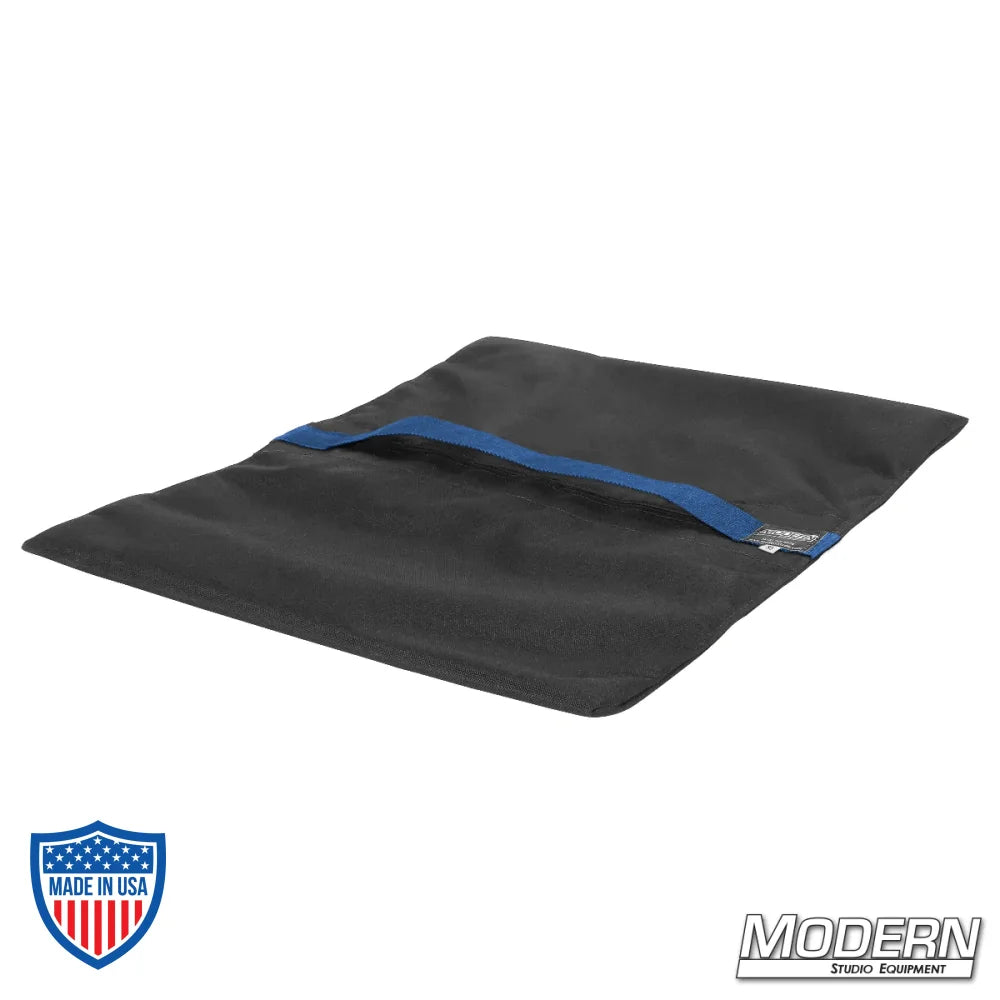Flyaway Sandbag (50 lbs.) made from Cordura 1000 with velcro closure, ideal for film grip and rigging – Modern Studio Equipment.