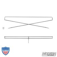 Foldable Frame 48" x 48" for film grip and rigging with breakdown to 6" x 48" and custom carrying bag for travel and shipping.