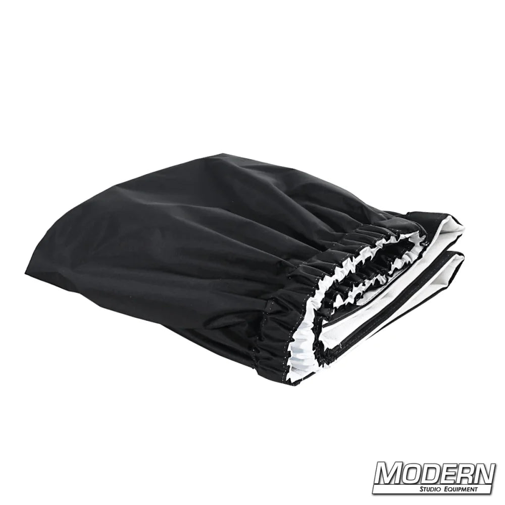Set of 4 Ultrabounce® film grip frame socks with bag for rigging, folded and ready for use.