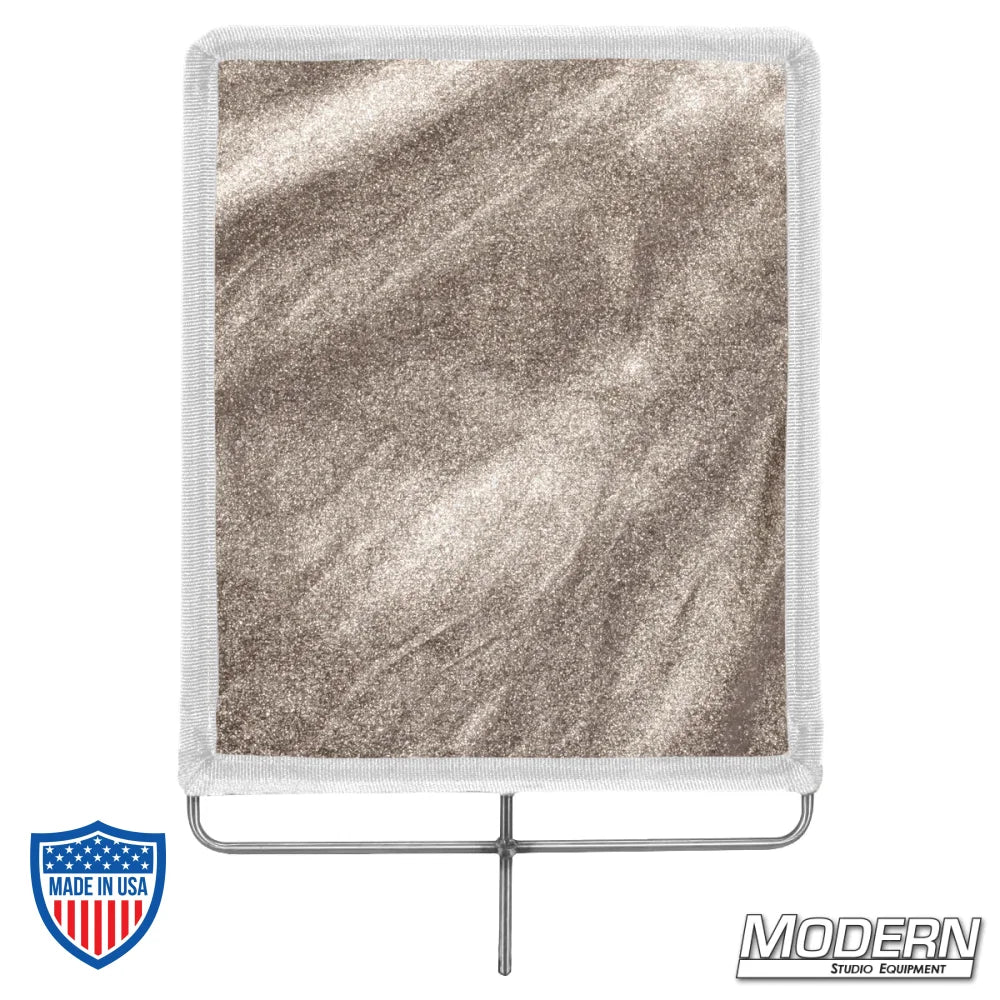 Gold lame fabric with 304 military grade stainless steel frame for film grip and rigging equipment