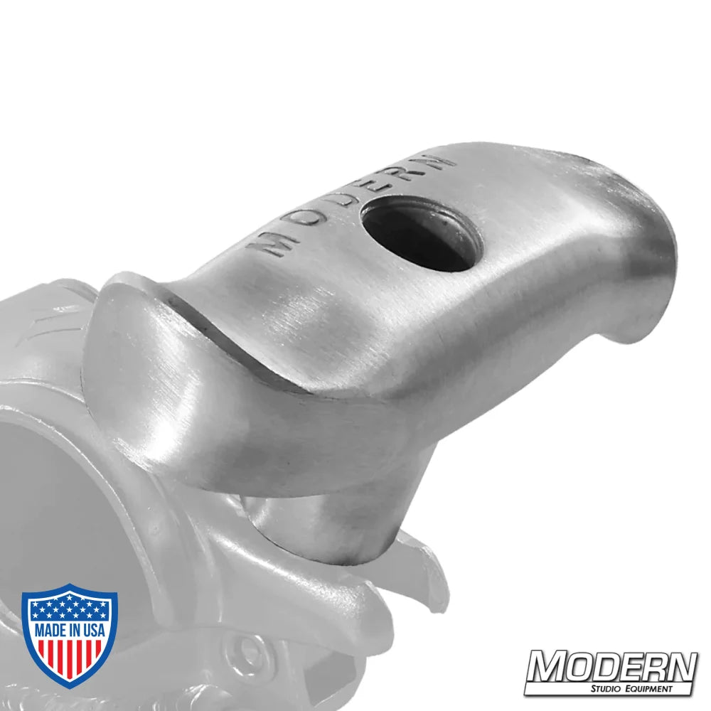 Grid Clamp 7/16" Spin Handle - Brushed Aluminum