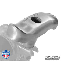 Grid Clamp 7/16" Spin Handle - Brushed Aluminum