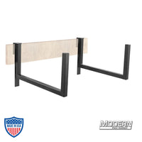 Modern Heavy-Duty Overhead Grip Truck Brackets (Set of 2)