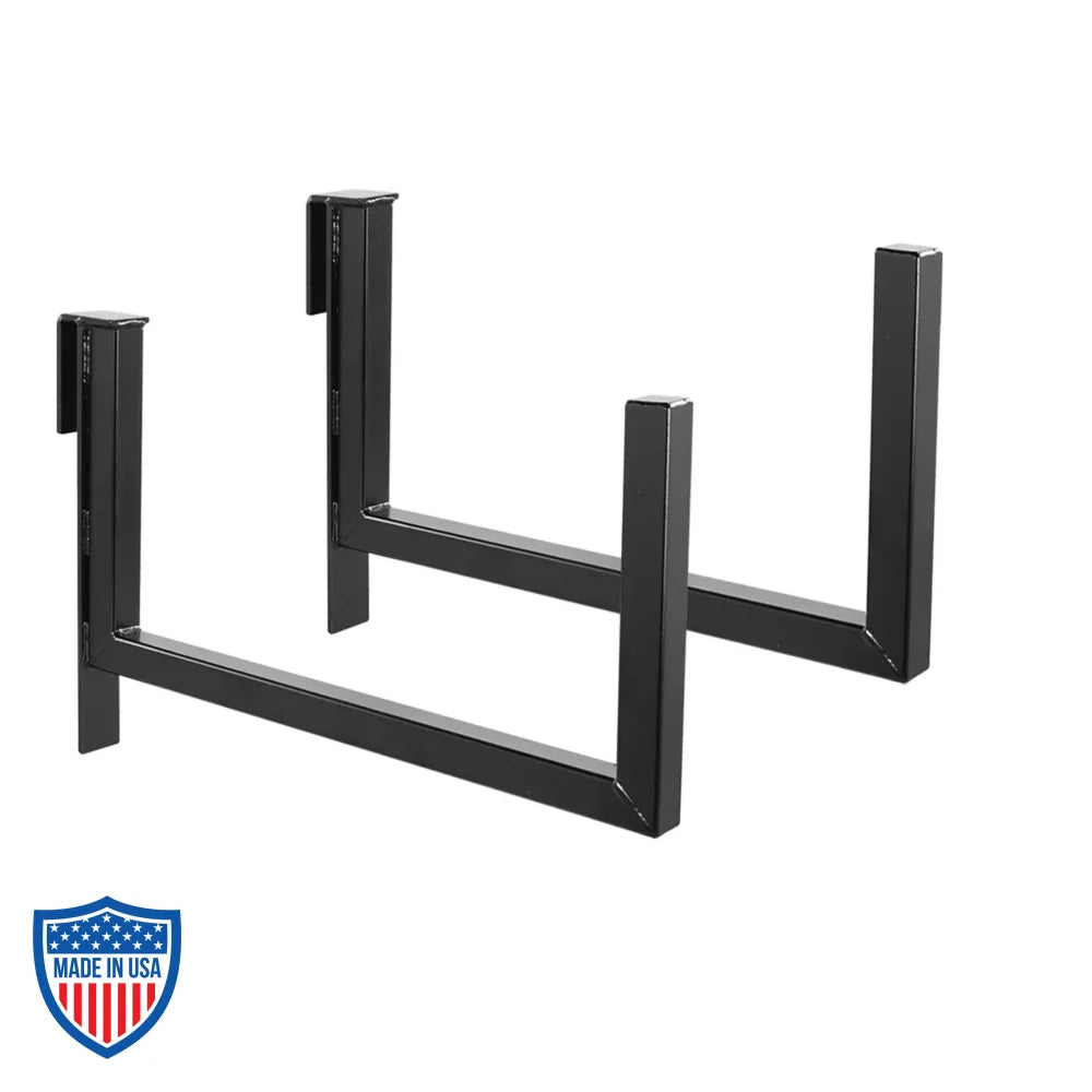 Modern Heavy-Duty Overhead Grip Truck Brackets (Set of 2)