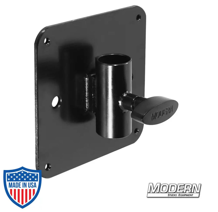 Modern Horizontal Junior Receiver Nail-On Plate - Black Zinc