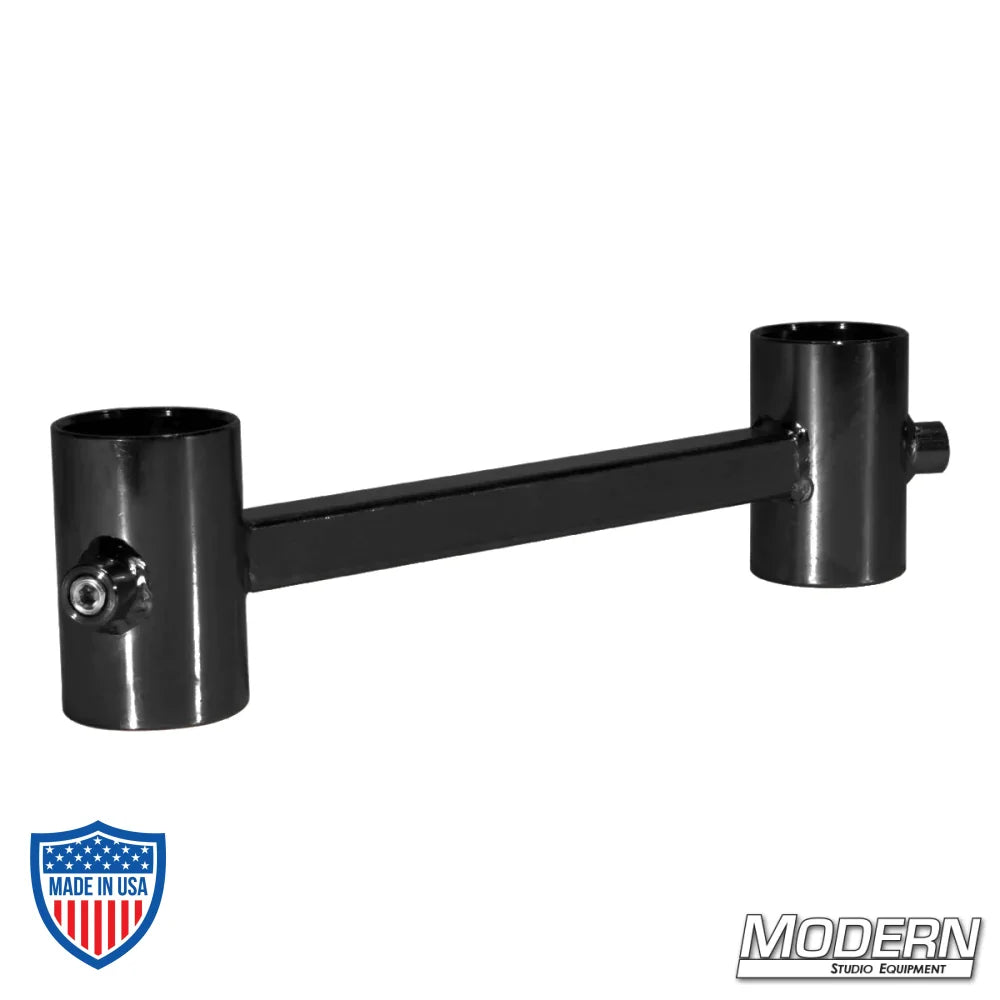 Ladder Truss with Two 1-1/4" Receivers for Speed-Rail Rigging in Film Grip and Lighting Support