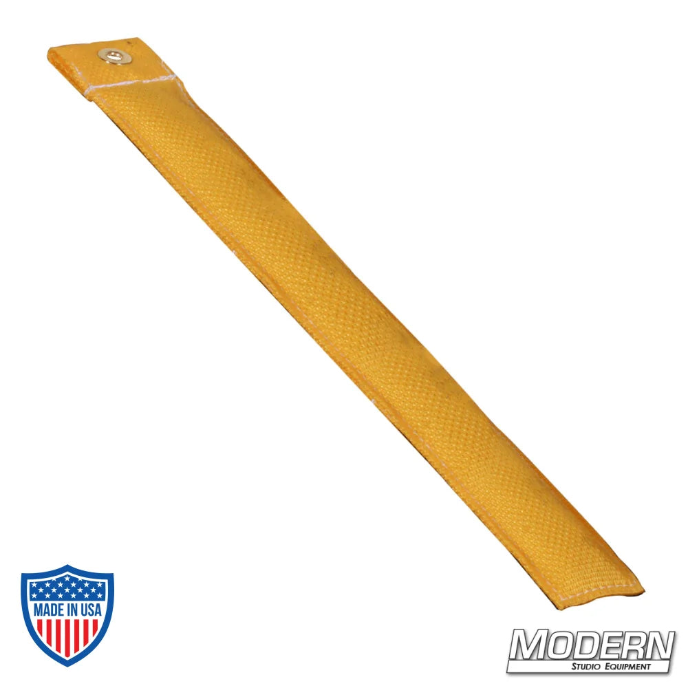 Modern's 12" Marker for film grip and rigging, made of durable Cordura 1000 and filled with shot, ideal for marking actor positions.