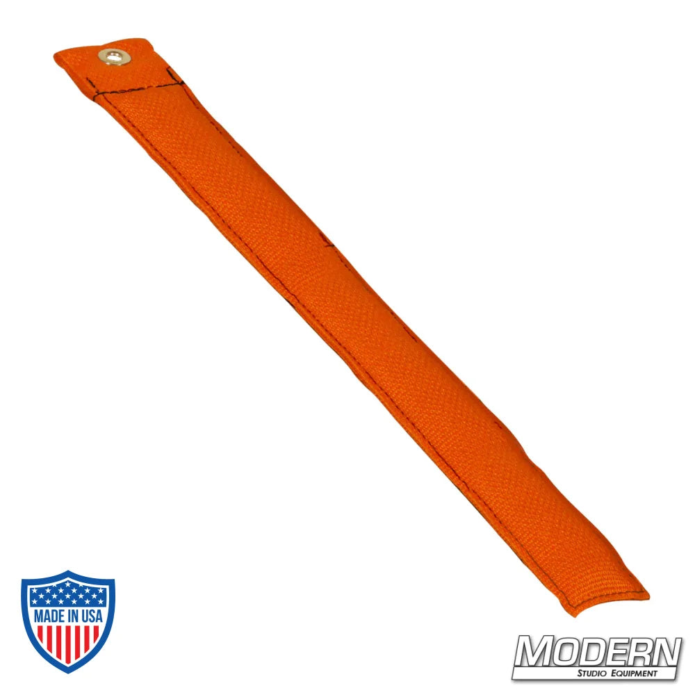 Modern 12" marker for film grip and rigging, made from durable Cordura 1000, filled with shot for stability on any surface