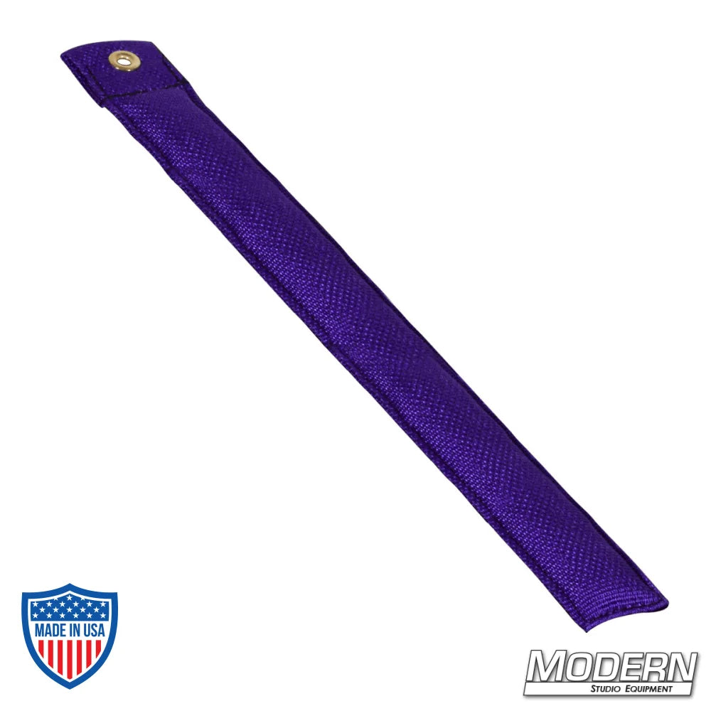 Modern 12" durable Cordura film marker in purple for grip and rigging use.