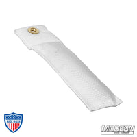 Modern's 4" Cordura 1000 Marker for film grip and rigging, designed for actor placement, durable and heavy to stay in position.