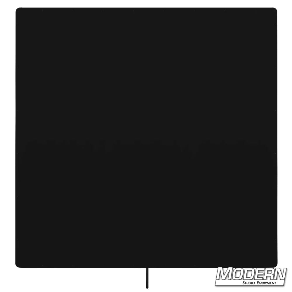 Aluminum metal flag cutter with black powder-coated frame for film grip and rigging.